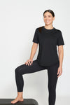 Qinetiko Active Soul Black T-Shirt